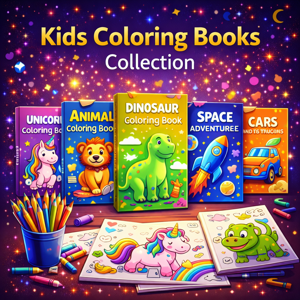 Kids Coloring Books Collection